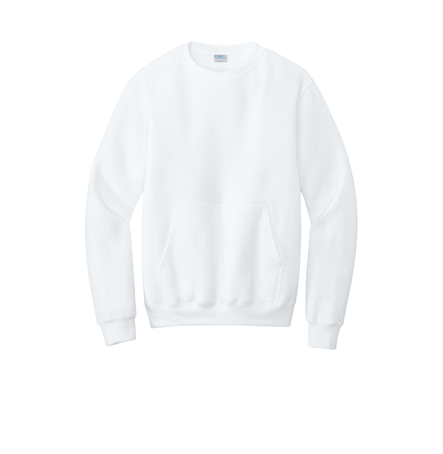 Port & Company Core Fleece Crewneck Pocket Sweatshirt